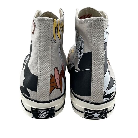 Converse x Tom and Jerry Chuck 70 Limited Edition Hightop Sneakers Shoes Size 13 - Picture 7 of 13